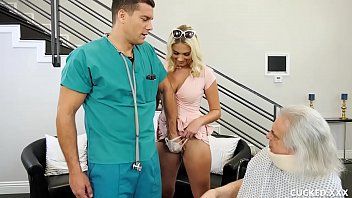 play His young blonde wife fucks the potent doctor
