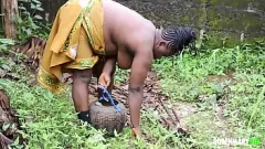 play Un voisin ébène partage un bukkake à la bite noire après une séance de baise torride en plein air